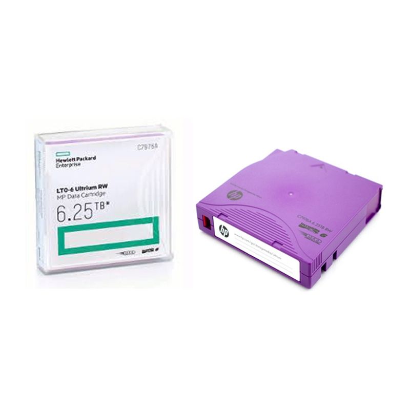 C7976AN, HPE LTO Ultrium Data Cartridge, 6.25TB/MP RW/20 Pack