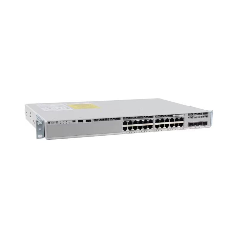 C9200L-24P-4X-E, Cisco Catalyst 9200L Switch, 24xPoE+ ports/4x10G uplink/Net Essentials