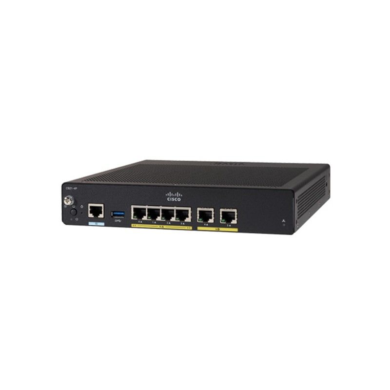 C921-4PLTEAS, Cisco C921 Router, 4xLTE/ASEAN Region/No Fan