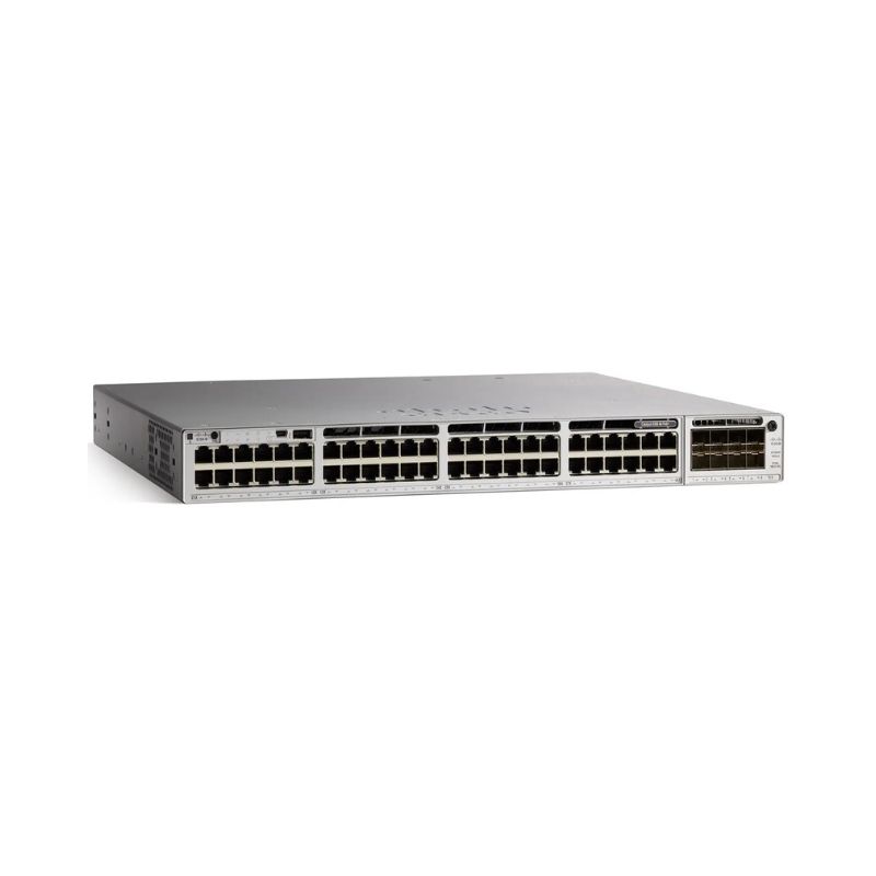 C9300-48T-A, Cisco Catalyst 9300 Switch, 48x1G RJ45/Data Only/Modular Uplink