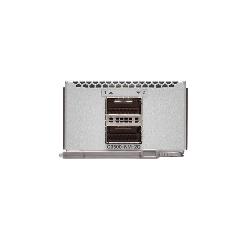 C9500-NM-2Q, Cisco Catalyst 9500 Network Module, 2x40GE QSFP+/Plug-in Module/Hot Swappable