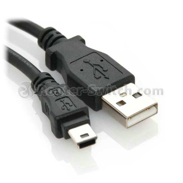 CAB-CONSOLE-USB, Cisco Console Cable, 6ft USB-A/mini-B/Plug & Play