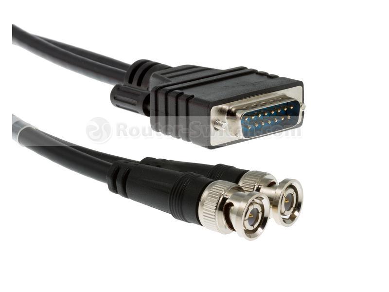 CAB-E1/2*BNC-75 C, Huawei CAB-E1 Series Cable, 3.00m/75ohm/2*BNC75SM-V