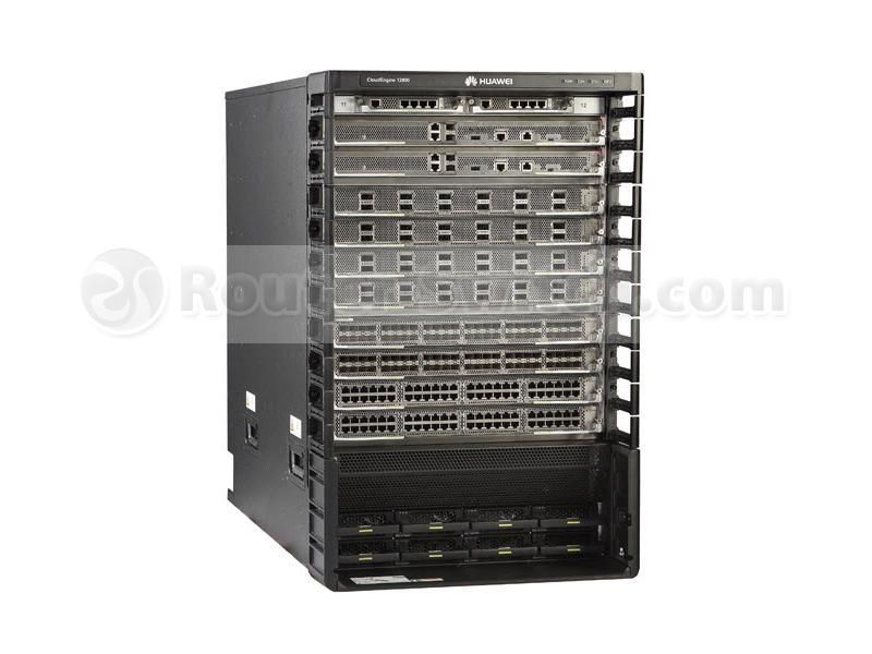 CE12808D-B00, Huawei CE12800 Switch, DC Assembly Chassis/2*MPUA/3*SFU08A