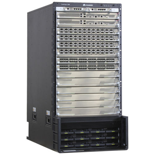 CE12812-AC1, Huawei CE12800 Switch, Assembly Chassis/With CMUs/With Fans