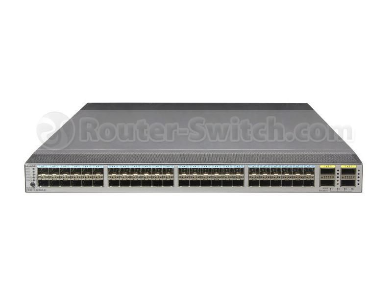 CE6810-LI-B-B1A, Huawei CE6810 Switch, 48x10GE SFP+/4x40GE QSFP+/No Power Module