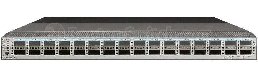 CE7850-32Q-EI, Huawei CE7850 Switch, 32x40GE QSFP+/No Fan & PSU