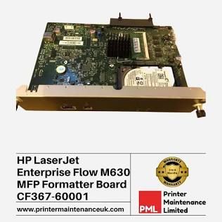 HP CF367-60001 Formatter Board Assembly for LaserJet Enterprise M830 M806 M630
