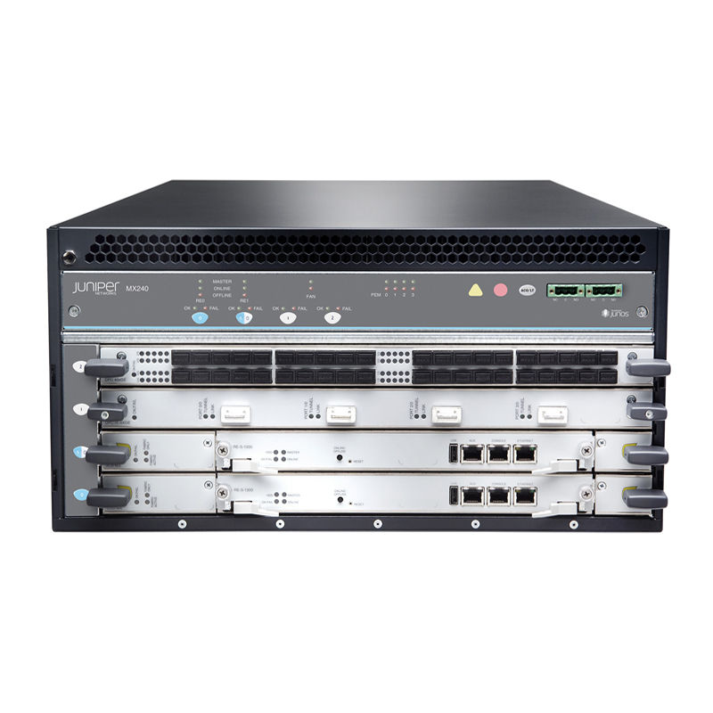 CHAS-BP-MX240-S, Juniper MX240 Router, Installed backplane/Spare