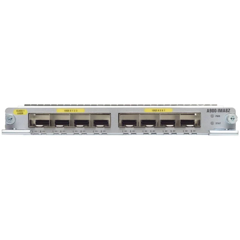 A900-IMA8Z, Cisco ASR 900 Series, Interface Module, 8x10GE SFP+, Hot-swappable, Low latency