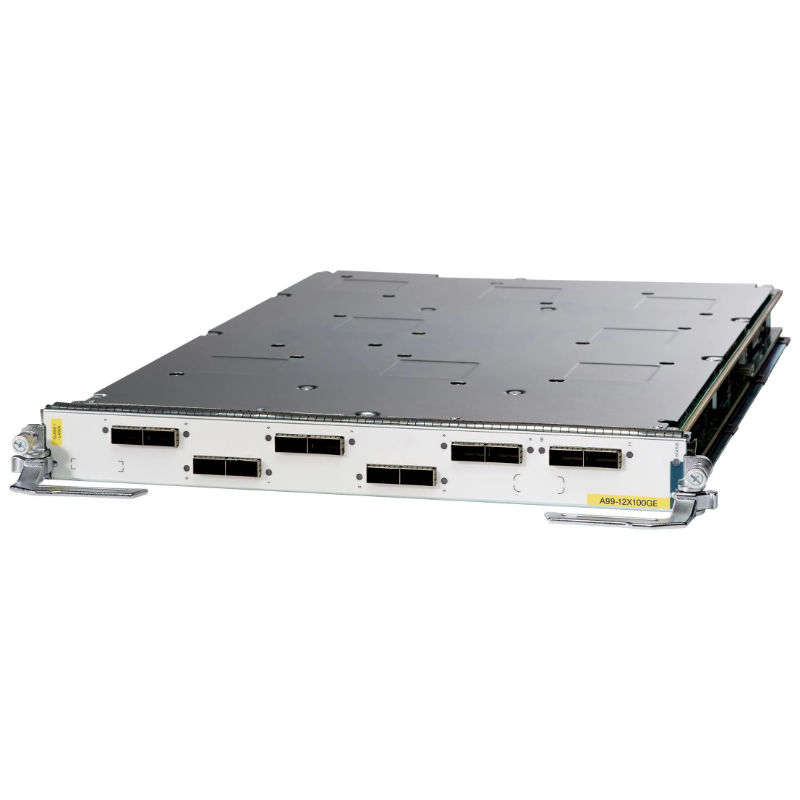 A99-12X100GE-CM, Cisco ASR 9900 Line Card, 12x100GE QSFP28, Modular Design, High Throughput