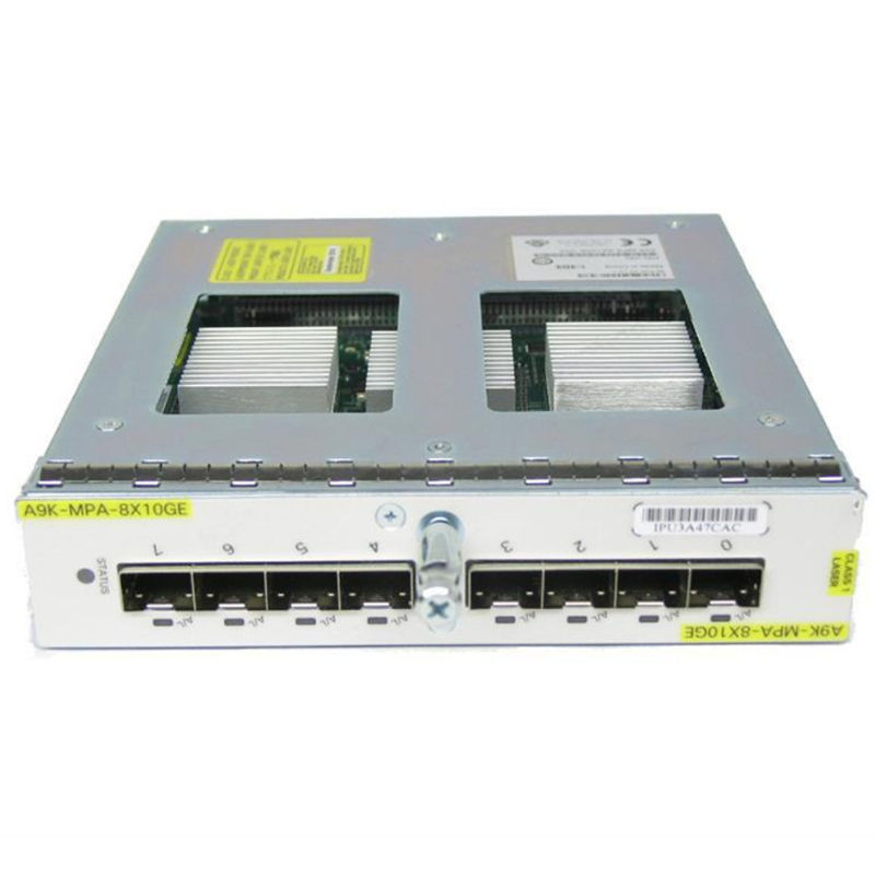 A9K-MPA-8X10GE, Cisco ASR 9000 Modular Port Adapter, 8x10GE ports/Modular design/Hot-swappable
