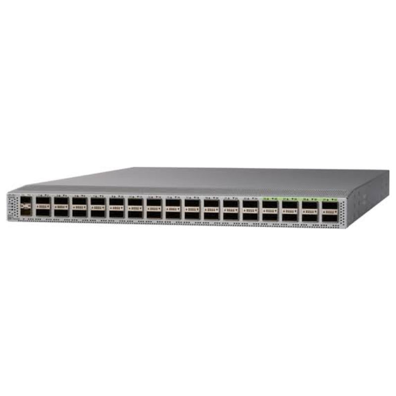 ACI-C9332-VAPIC-B1, Cisco Nexus Switch, 32x40GE QSFP+/VXLAN/No Fan & PSU
