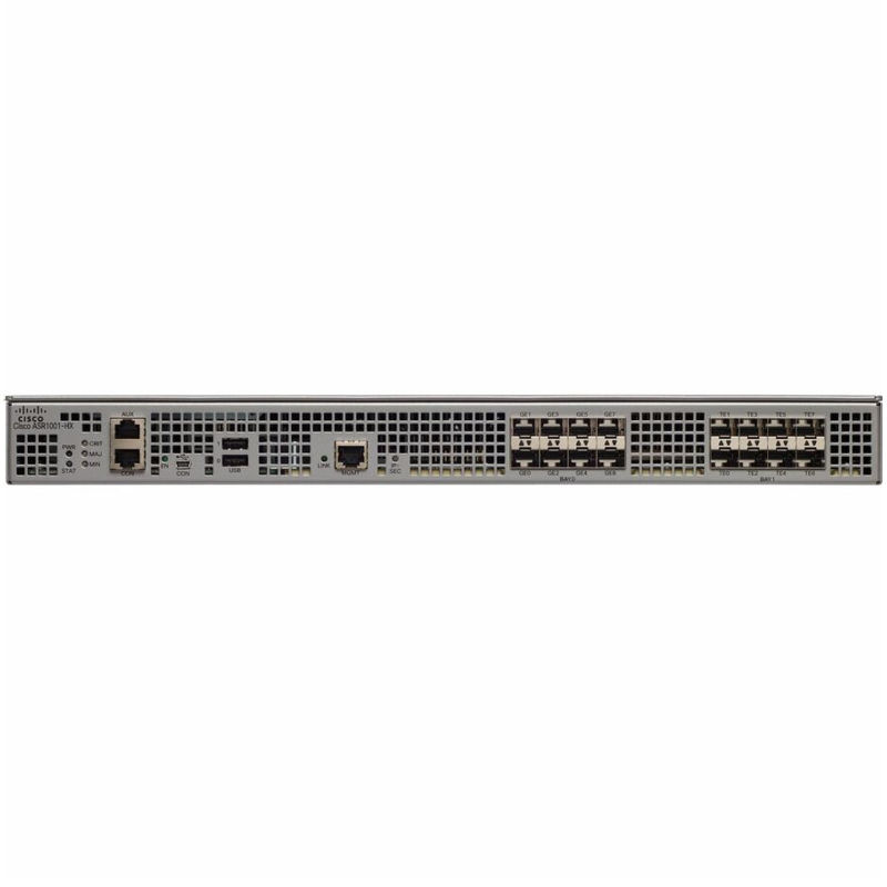 ASR1001-HX-4GE, Cisco ASR1000 Router, 4x1GE Active/2xP/S/Opt. Crypto