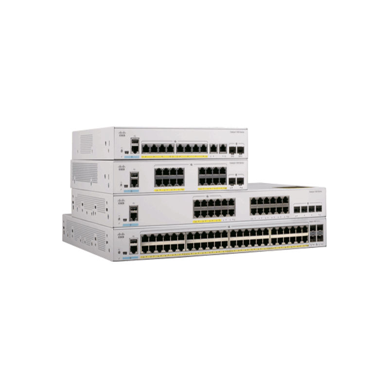 C1000FE-24P-4G-L, Cisco Catalyst 1000 Switch, 24xFE PoE/2x1G SFP/2x1G Combo