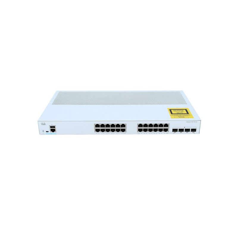 C1000FE-24T-4G-L, Cisco Catalyst 1000 Switch, 24xFE, 2x1G SFP, 2x1G Combo