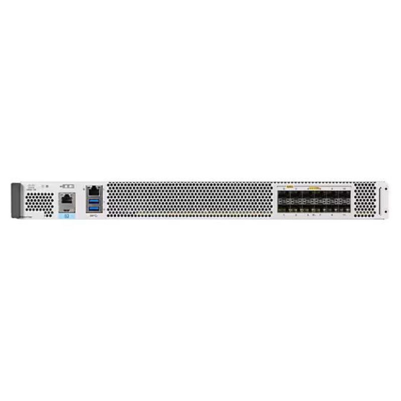 C8K-12X-IWANPM, Cisco Catalyst 8000 Switch, 12x10GE SFP+/Enhanced WAN Opt/No Fan & PSU