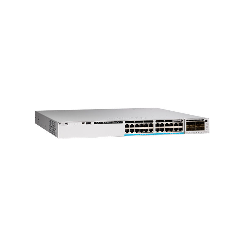 C9300-24T-M, Cisco Catalyst 9300 Switch, 24x1GE RJ45/StackWise-480/Modular Uplink