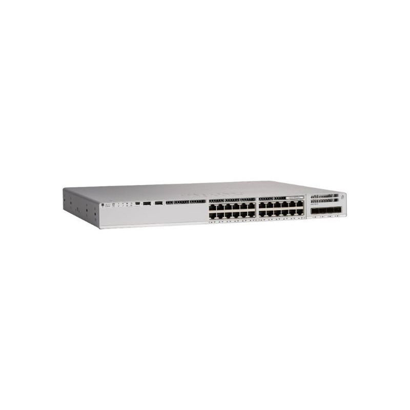 C9300X-12Y-E, Cisco Catalyst 9300 Switch, 12x25G SFP28/Modular uplink/Network Essentials