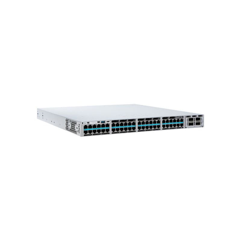 C9300X-48TX-A, Cisco Catalyst 9300 Switch, 48x 1G/10G RJ45, Modular uplink, Network Advantage