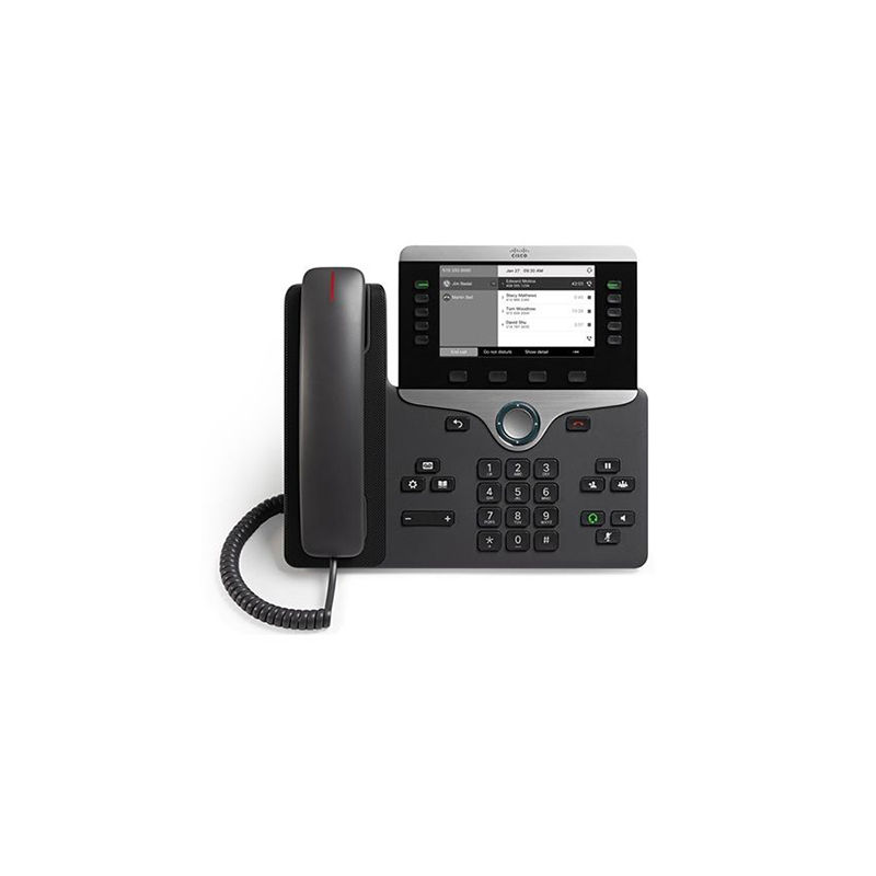 CP-8811-3PCC-K9, Cisco 8800 Series IP Phone, Wired Handset/800x480 LCD/Desk-Wall Mount
