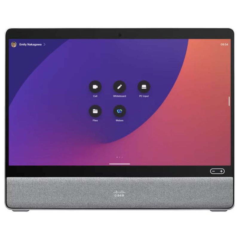 CS-DSKPRO-MM-NR-K9, Cisco Desk Pro Collaboration Device, No-Radio/Customized Model/4K Touch Display