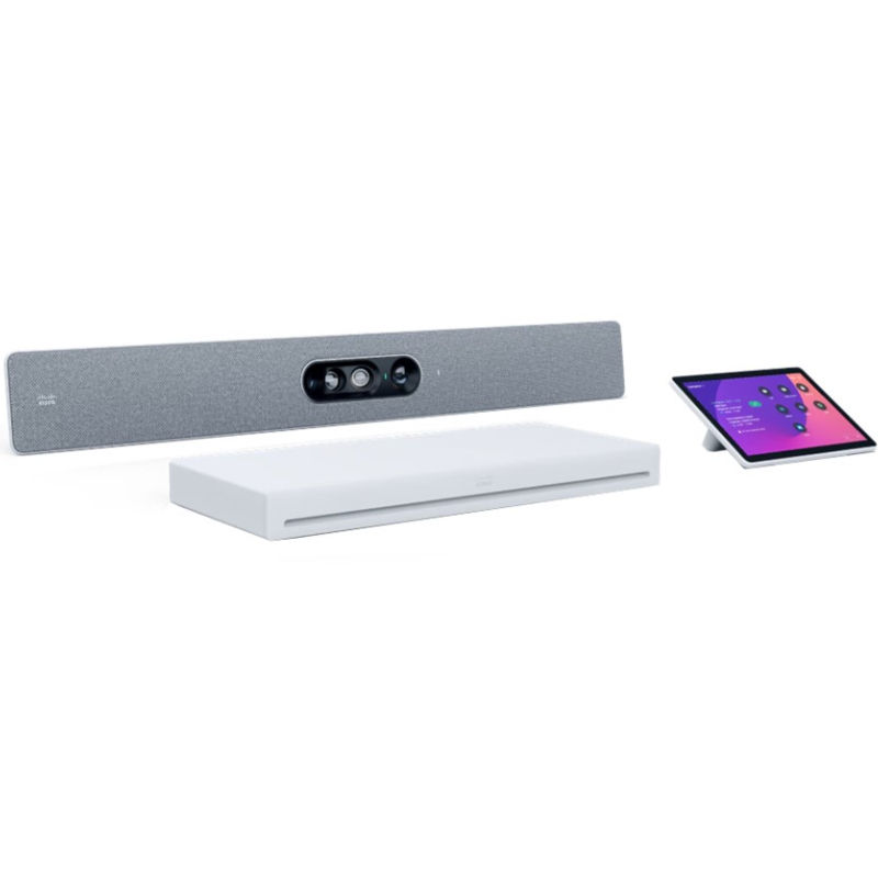CS-KIT-BUN-K9, Cisco Room Kit, Video Conferencing Endpoint/Touch10 controller/Integrated camera