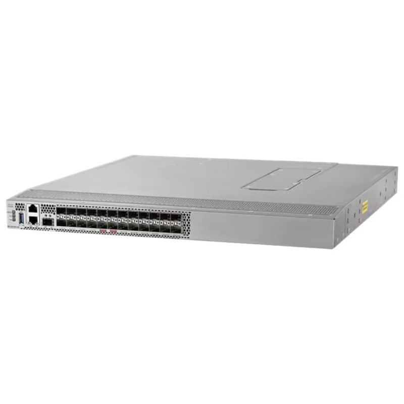 DS-C24V-24EVK9PRM, Cisco MDS 9124V Switch, 24x64G SFP/Exhaust airflow/64G FC