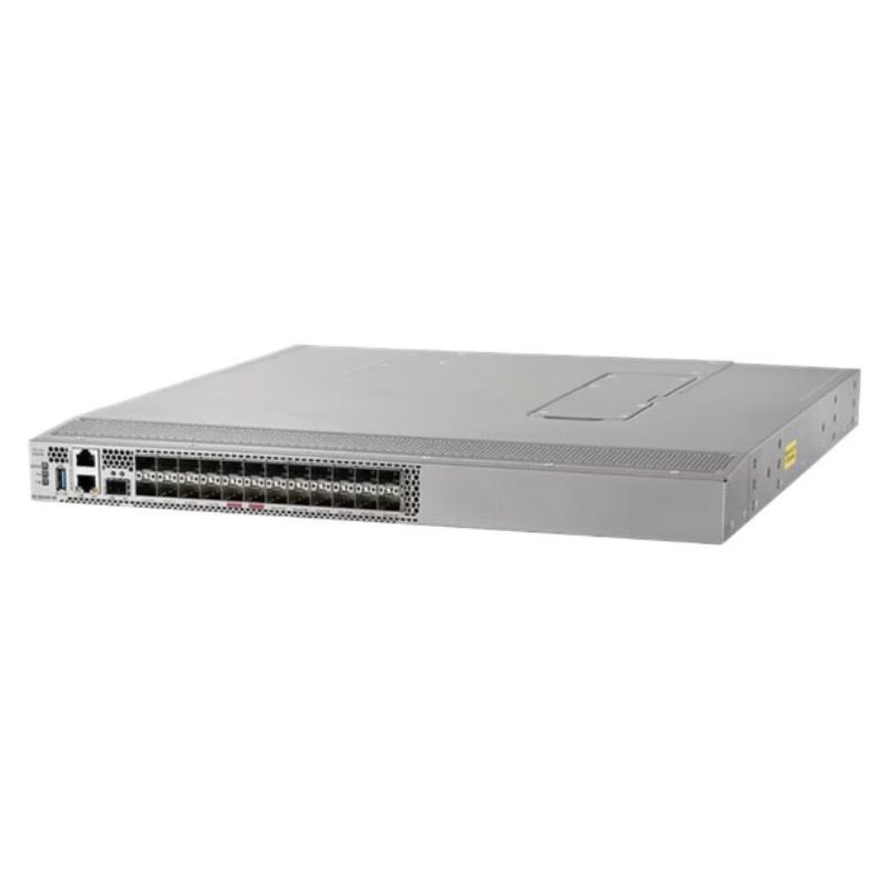 DS-C9124V-8PITK9, Cisco MDS 9124V Switch, 8x64G FC/32G SW/Intake Airflow
