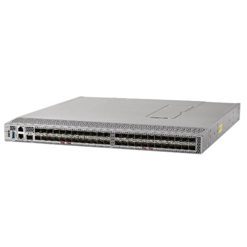 DS-C9148V-48PEVK9, Cisco MDS 9148V Switch, 48x64G FC Ports/Exhaust Airflow/64G SW Included