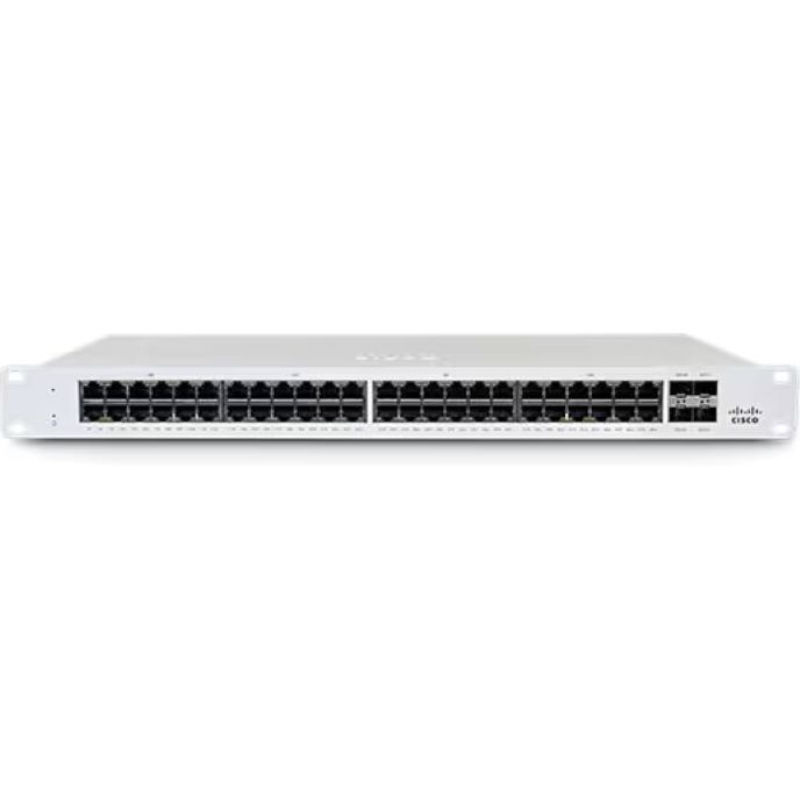 MS125-48FP-HW, Cisco Meraki Switch, 48xGigE/740W PoE/10G uplink