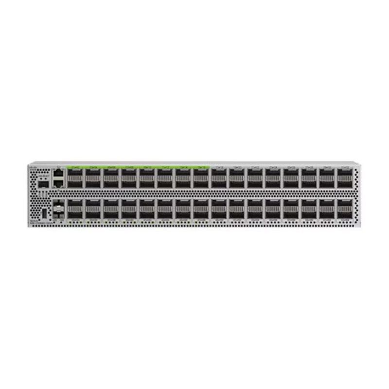 N9K-C9364D-GX2A, Cisco Nexus 9300 Switch, 64x400G QSFP-DD/2x10G SFP+