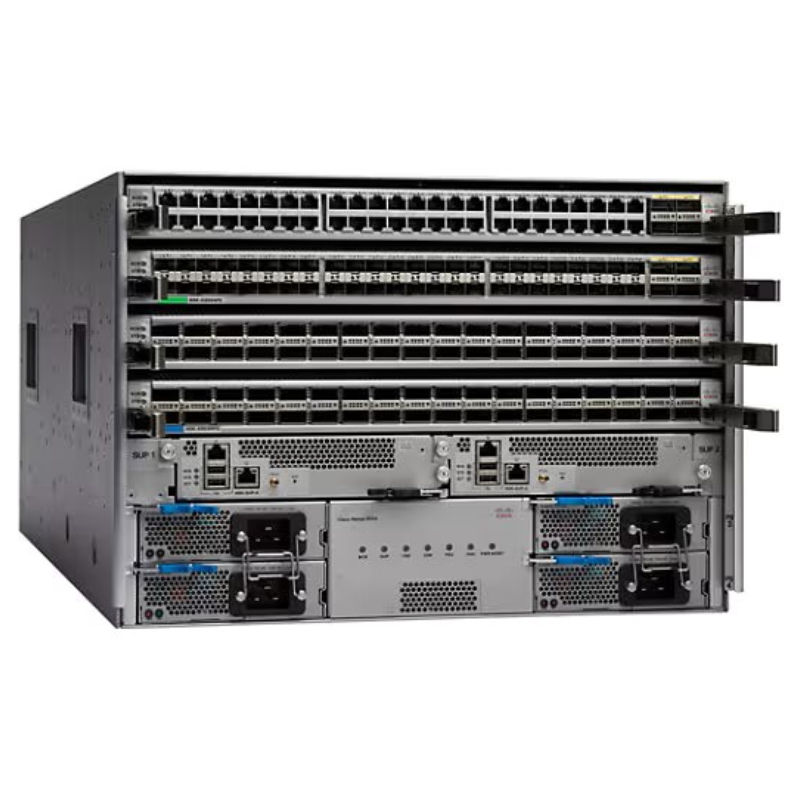 N9K-C9504G-PRE-D1, Cisco Nexus 9500 Switch, 32x400G/Modular Design/High-Density