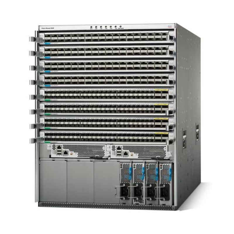 N9K-C9508G-PRE-D1, Cisco Nexus 9500 Switch, 32x400GE/Chassis/Bundle