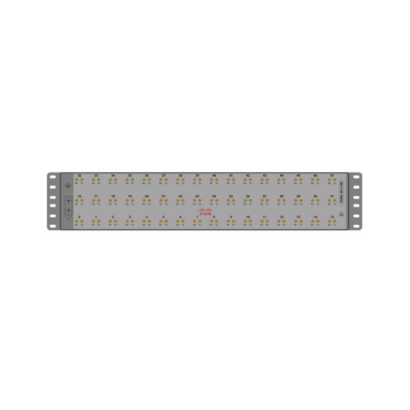 PANEL-48-1-DIN, Cisco PANEL Panel, 48x75ohm E1/DS1/1.0-2.3 DIN