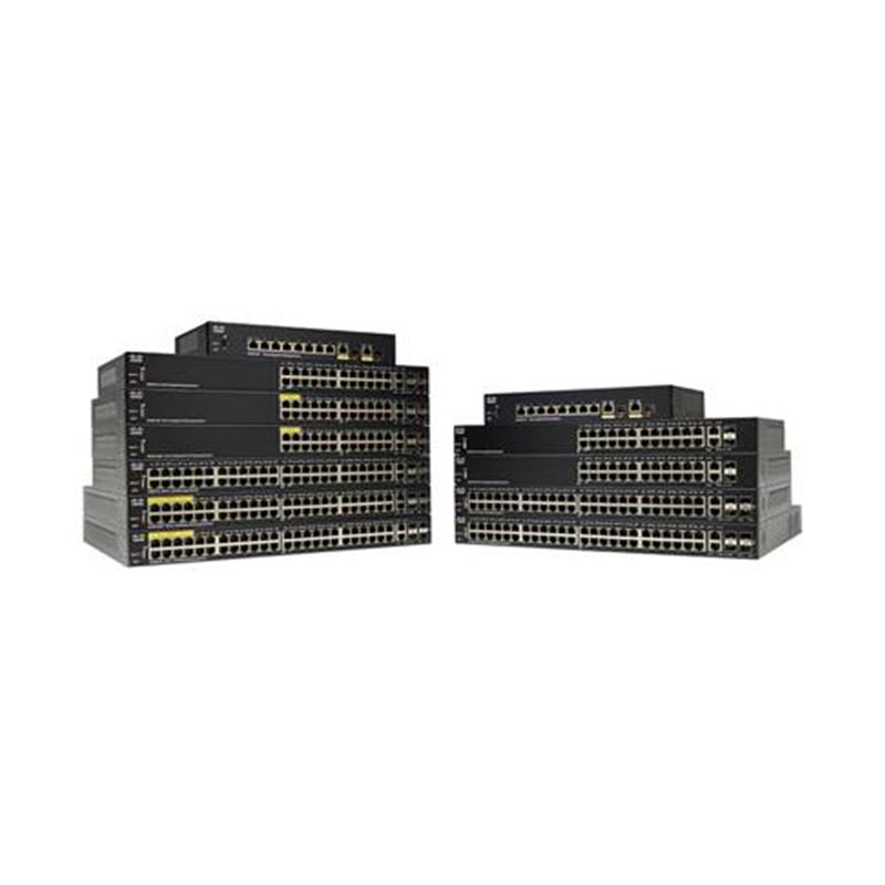 SG350-28P-K9, Cisco SG350 Switch, 24xGigabit PoE+/195W PoE/4 SFP