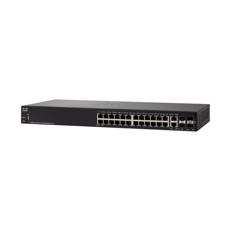 SP-PHYBRIDGE-24, Cisco SP-PHYBRIDGE Series Switch, 24 PoLRE Ports/24 Phylink Adapters/No Fan & PSU