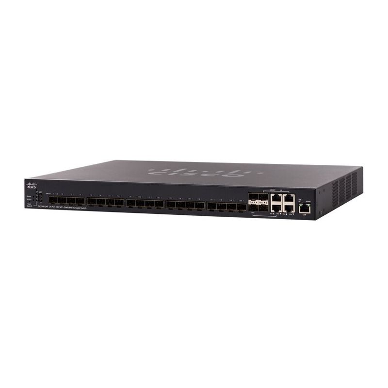 SX350X-24F-K9, Cisco SX350X Switch, 24x10G SFP+/Stackable/Managed