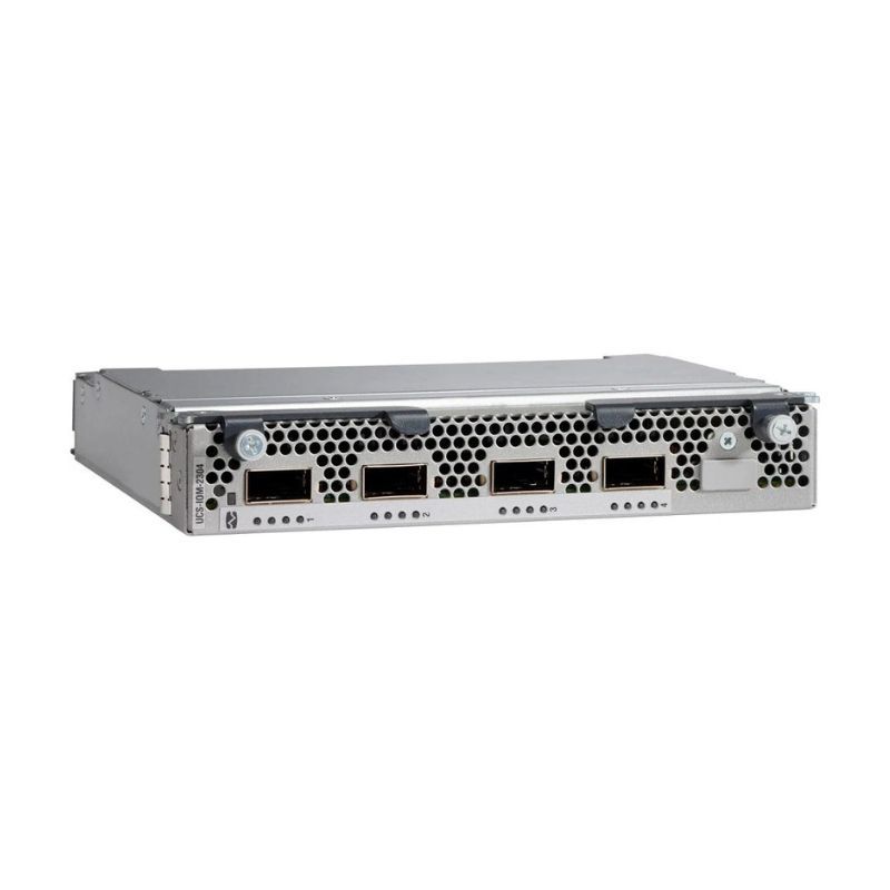 UCS-IOM-2304V2, Cisco UCS 2300 Series I/O Module, 4 external 40Gb ports/8 internal 40Gb ports/Hot-swappable