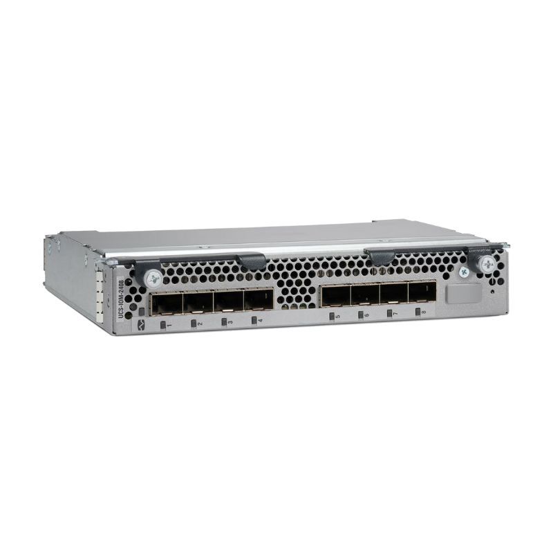UCS-IOM-2408, Cisco UCS 2408 I/O Module, 8x25GbE external/32x10GbE internal/Low latency