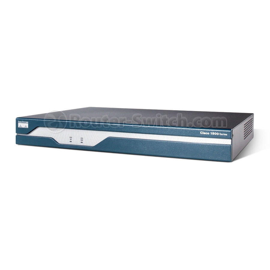CISCO1841, Cisco 1800 Series Router, 2xFE/2 WAN slots/256MB DRAM