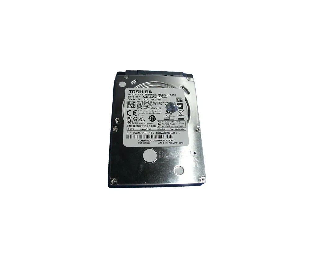 CJDWT - Dell 500GB 5400RPM SATA 6Gb/s 2.5-in Hard Drive
