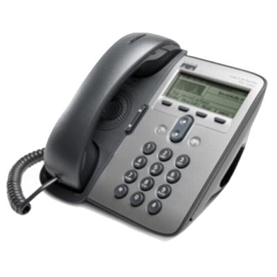 CP-7911G-CH1, Cisco 7900 Unified IP Phone, 1 Line/RTU License/Monochrome Display