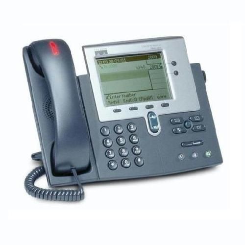 CP-7940G-SP, Cisco 7900 Unified IP Phone, 2 Lines/Graphic Display/Speakerphone