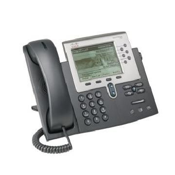 CP-7962G-CCME, Cisco 7900 Series IP Phone, 1xCCME RTU License/Gigabit Ethernet/Backlit LCD