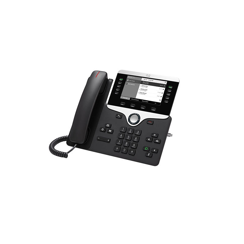 CP-8811-3PCC-K9=, Cisco 8811 IP Phone, 5-line HD voice, Gigabit Ethernet, PoE support