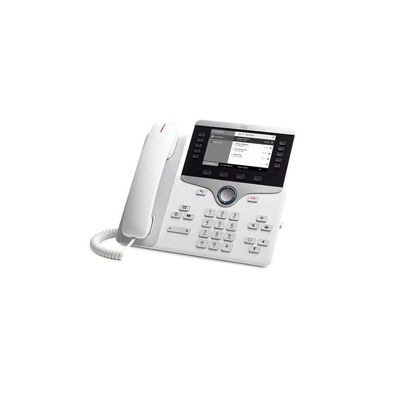 CP-8811-W-K9=, Cisco IP Phone 8811, White, IP Phone, 5'' display/HD audio/PoE support