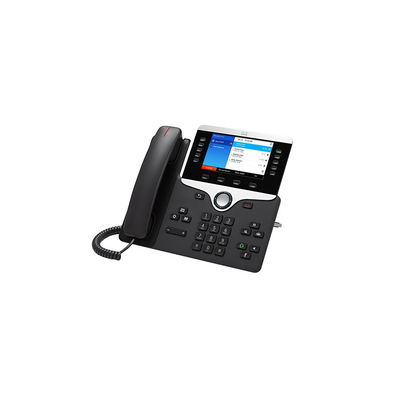 CP-8841-3PW-NA-K9=, Cisco IP Phone, 5" Color Display/4 SIP Lines/NA Power Cord