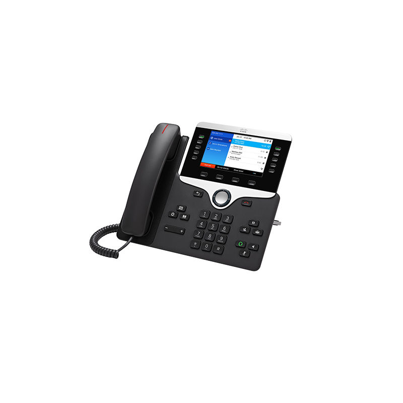 CP-8861-3PCC-K9=, Cisco 8861 IP Phone, 5-inch WVGA Display/HD Audio/5 Line Keys