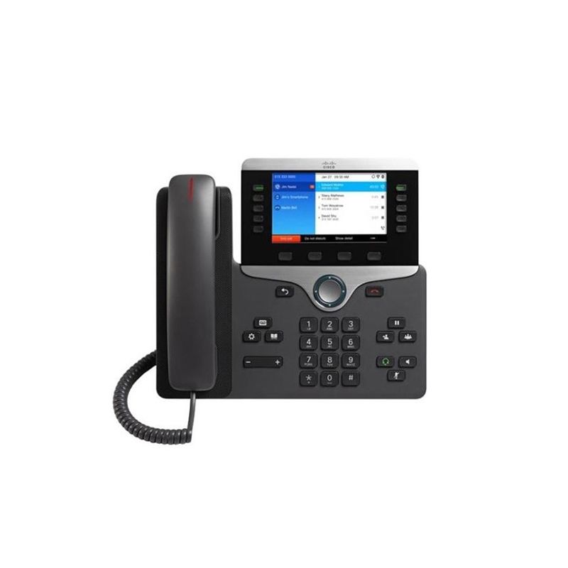 CP-8861-K9, Cisco IP Phone, VGA widescreen/Wi-Fi/Bluetooth